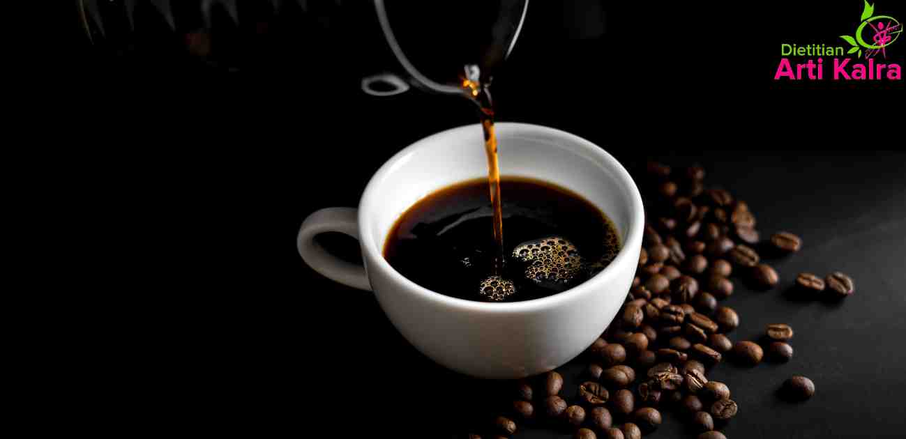 black coffee
