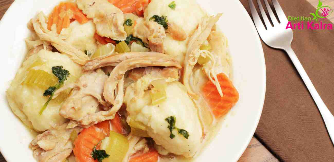 boiled chicken
