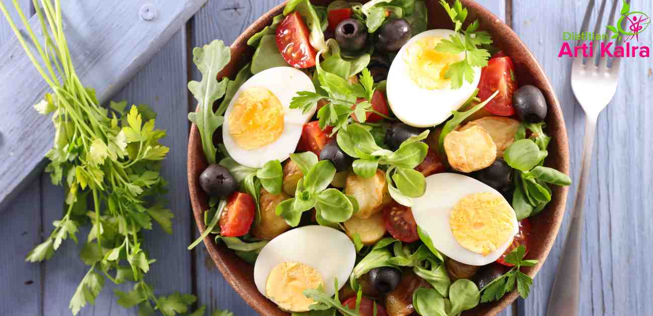 boiled egg salad