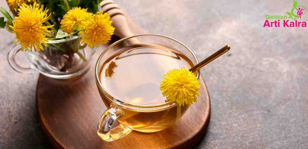 dandelion tea