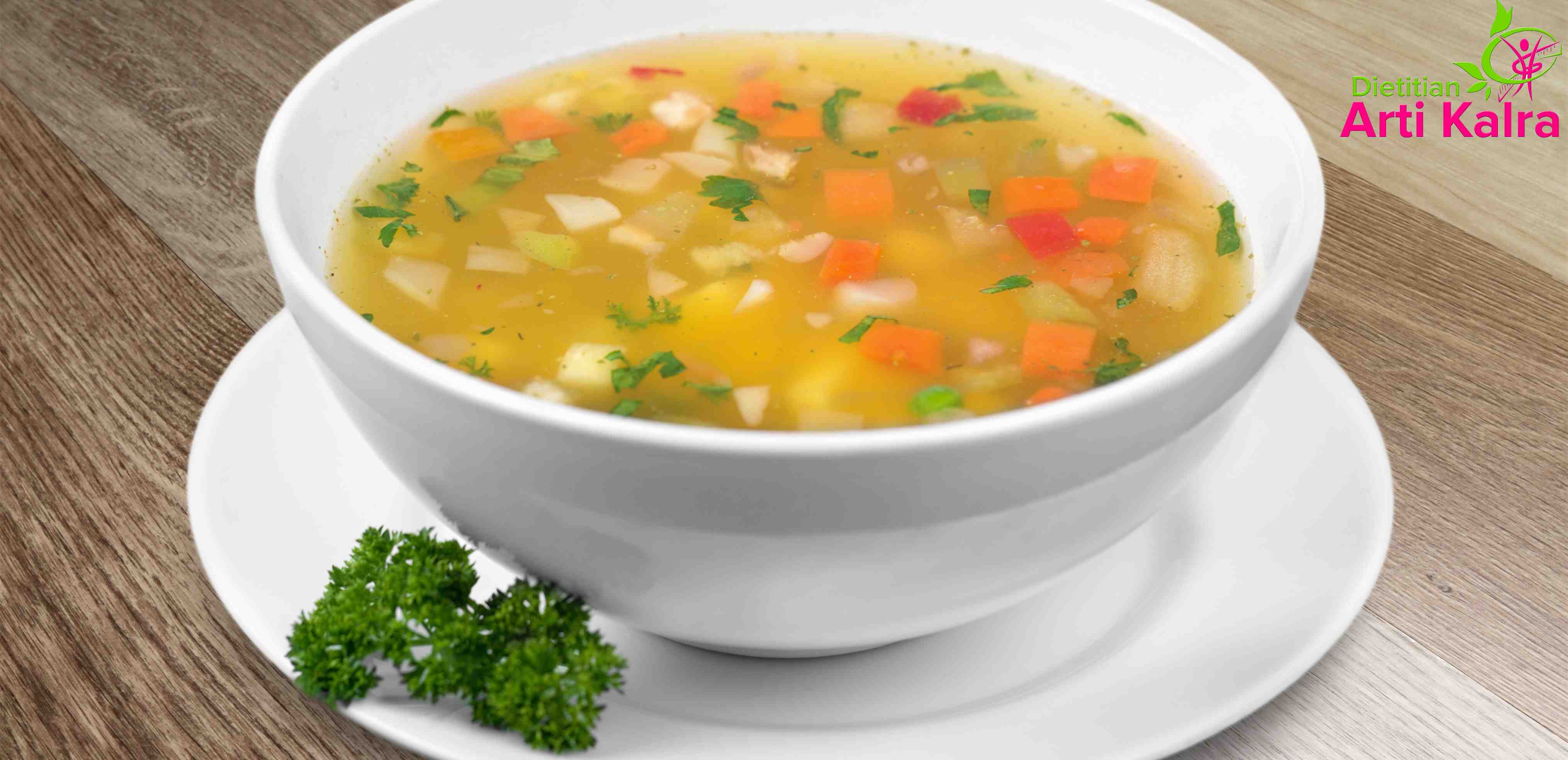 garlic vegetable soup