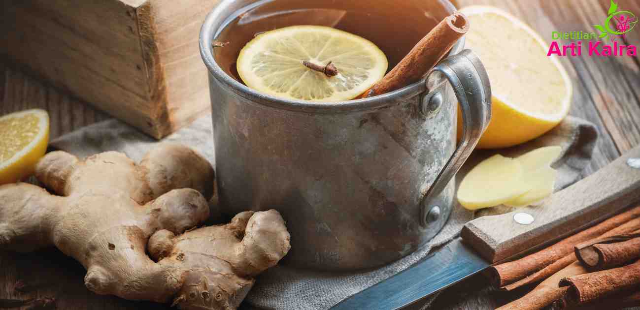 ginger cinnamon tea