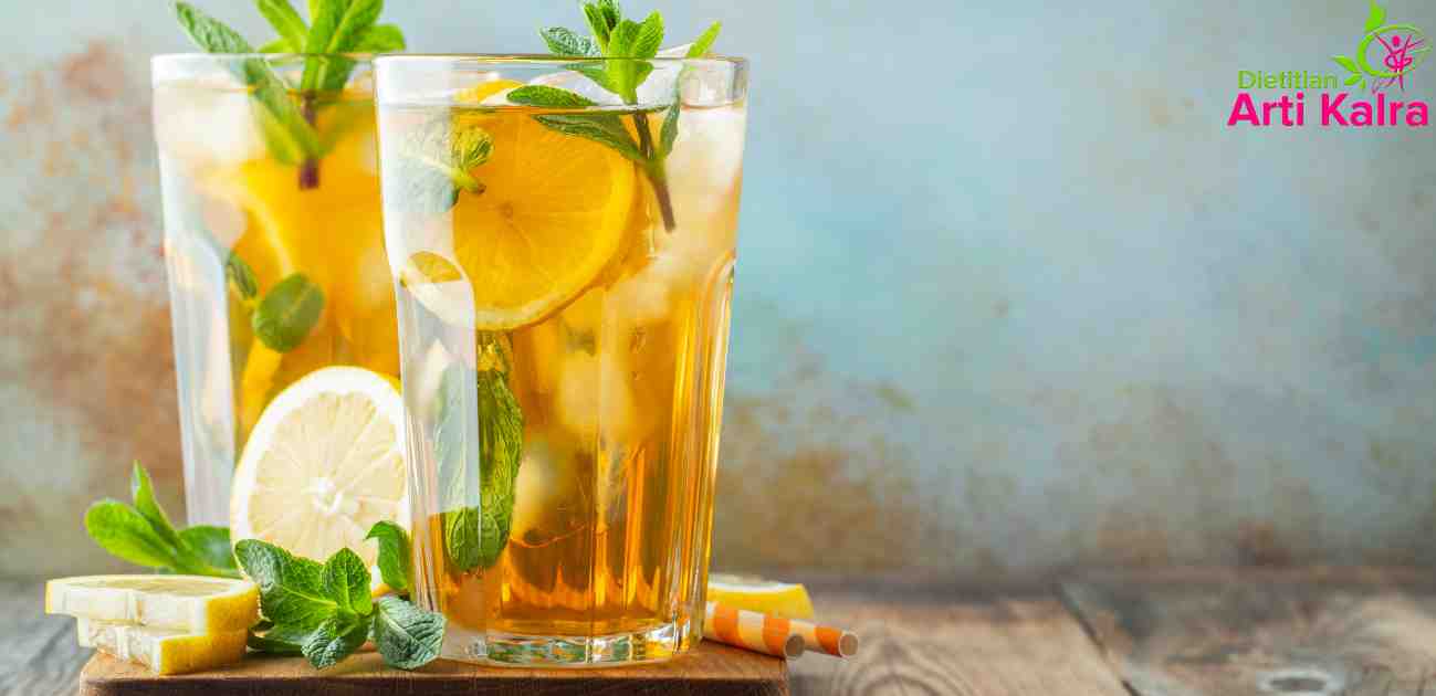 iced green tea