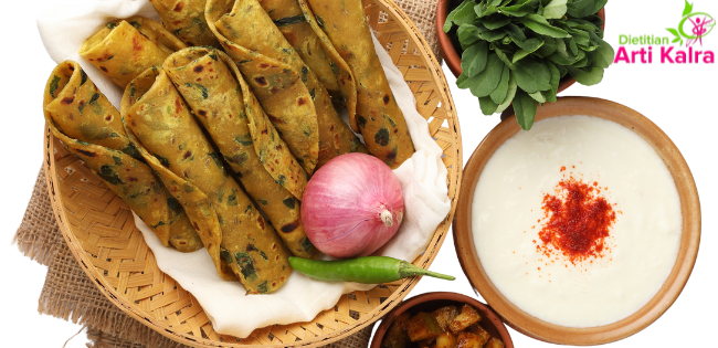 methi thepla