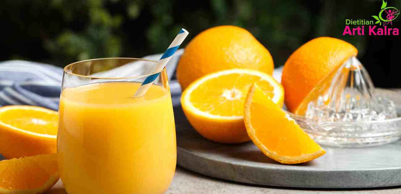 orange smoothie
