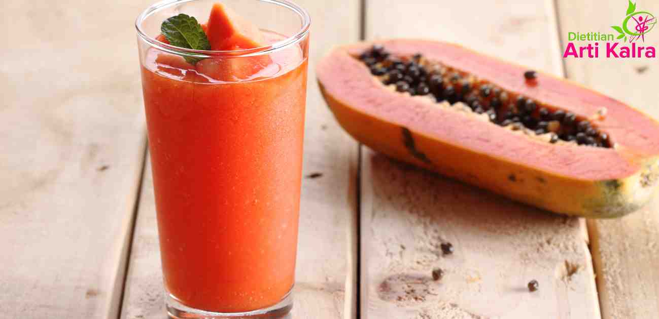 papaya smoothie