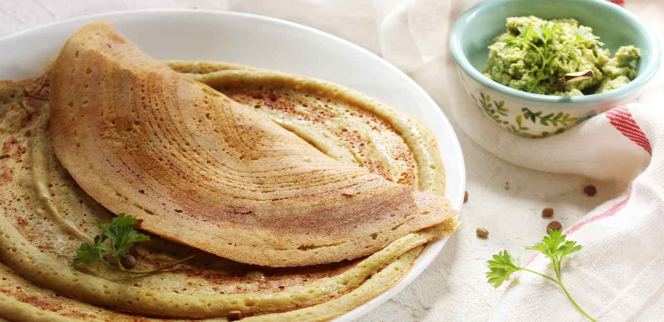 quinoa dosa with fermentation