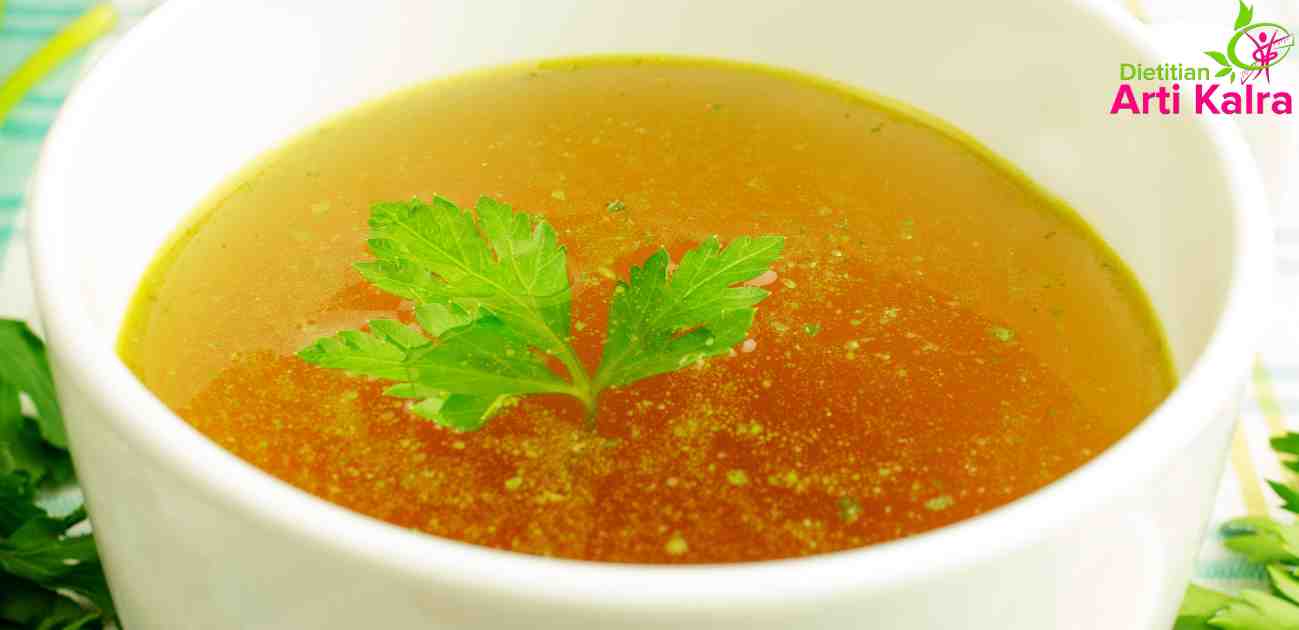 vegetable clear soup